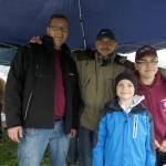 Die 4 von der "Trink"-Tankstelle