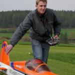Die After-Flight Pose in Perfektion :)